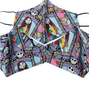 Nightmare Before Christma Face Mask W/Adjustable